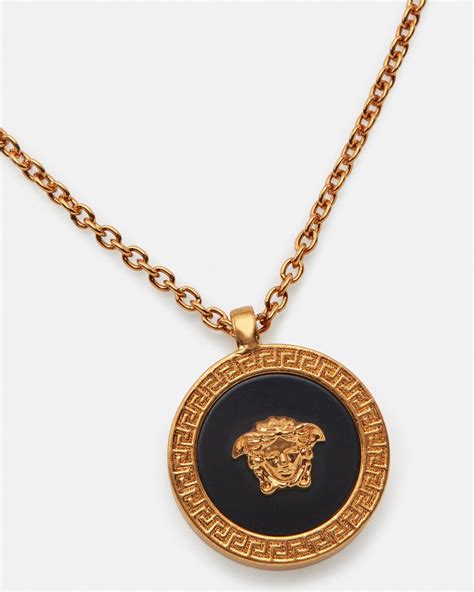 versace dg 17255|Enamel Medusa Necklace .